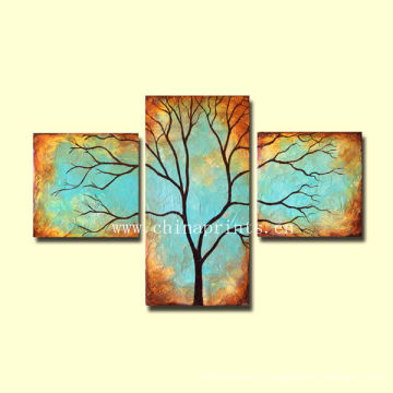 Diy Tree Handmade Oil Painting pour chambre à coucher